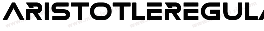 AristotleRegular RpwLA字体转换